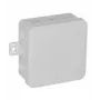 VIPLAST V6 Click Surface-Mounted Junction Box, 12 Cable Entries, Empty, White, IP54, 85x85x41mm, 036-01