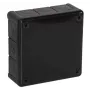 VIPLAST VP-51 Surface-Mounted Empty Junction Box, 12 Cable Entries, IP55, Black, 118x118x46 mm, 051-05