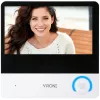 Virone VDP-67 Video Intercom FullHD 1080p, 7-Inch Color LCD Monitor, RFID Reader, Tuya Smart Wi-Fi