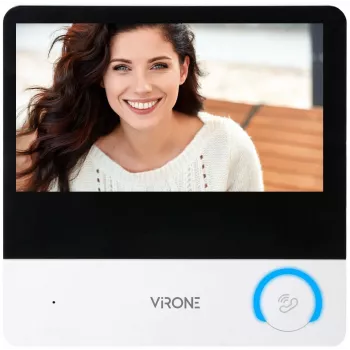 Virone VDP-67 Video Intercom FullHD 1080p, 7-Inch Color LCD Monitor, RFID Reader, Tuya Smart Wi-Fi