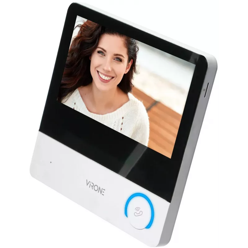 Virone VDP-67 Video Intercom FullHD 1080p, 7-Inch Color LCD Monitor, RFID Reader, Tuya Smart Wi-Fi