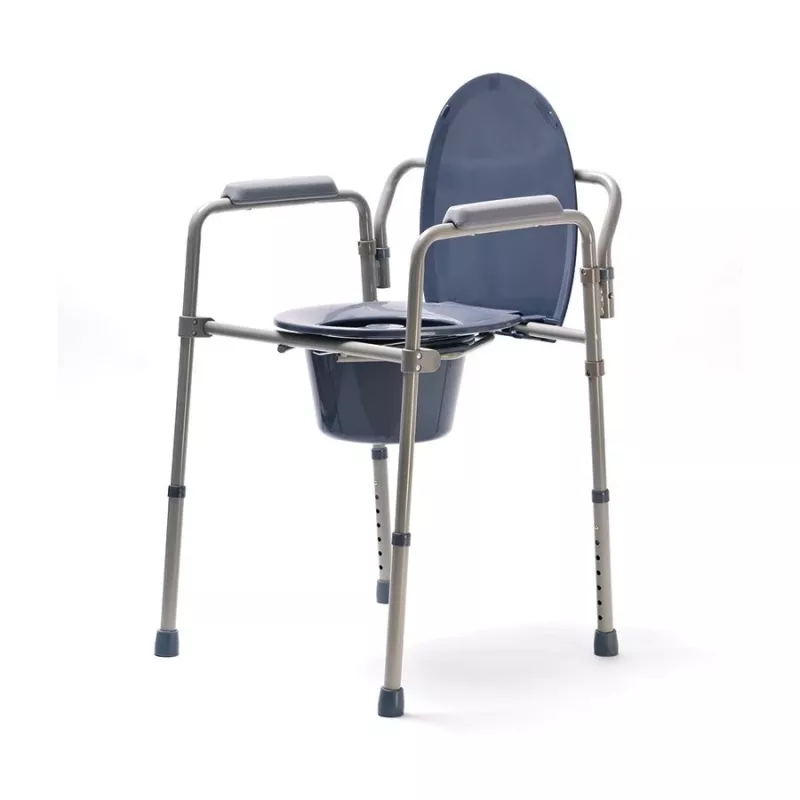 VITEA CARE MDH DRVW02 Foldable Toilet Chair with Height Adjustment