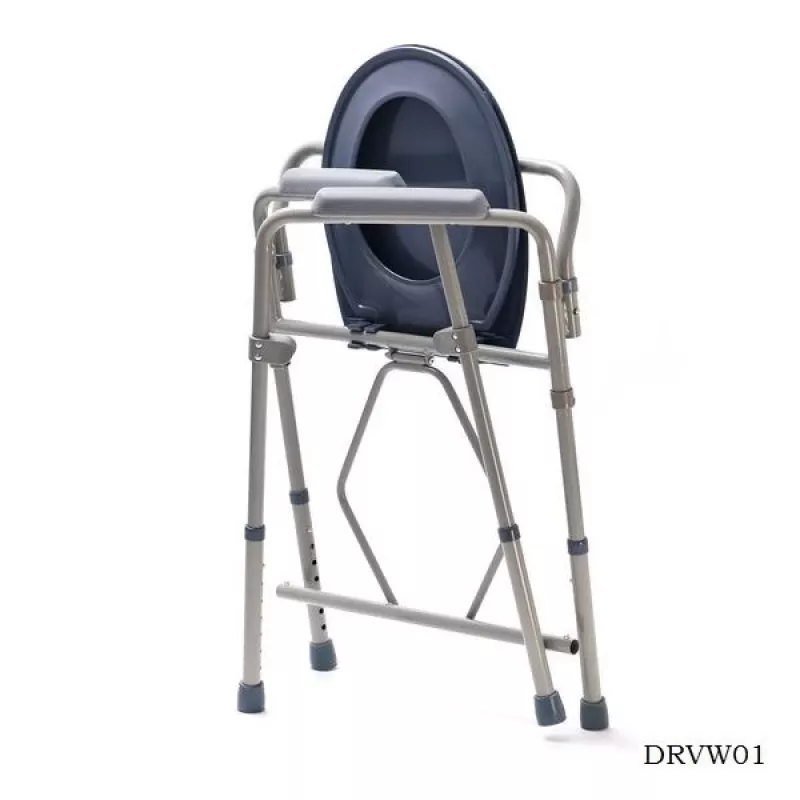 VITEA CARE MDH DRVW02 Foldable Toilet Chair with Height Adjustment