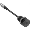 Vivolink USB-C Desk Socket Black with 0.3 m USB-C Cable