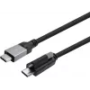Vivolink USB-C Screw to USB-C Cable 8m, Enterprise-Tested, 10Gbps, PD 100W, 4K60 (PROUSBCMMS8)