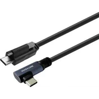 Vivolink USB-C to USB-C Cable Angled for Professional Use (PROUSBCMMS8A)