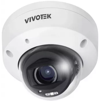 VIVOTEK FD9380-HTV-V2 5MP Outdoor Dome IP Camera with Motorized Lens, IR, WDR Pro, IP66, IK10, PoE