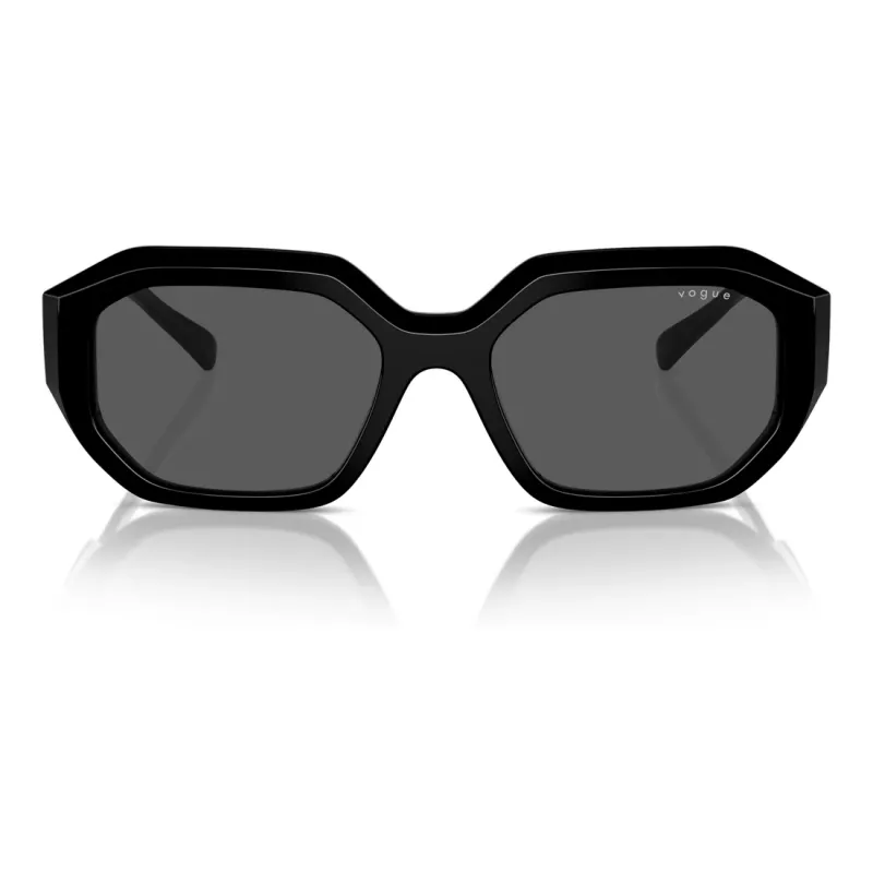 VOGUE VO5554S-W4487 Women's Cat Eye Sunglasses Black/Grey 54mm