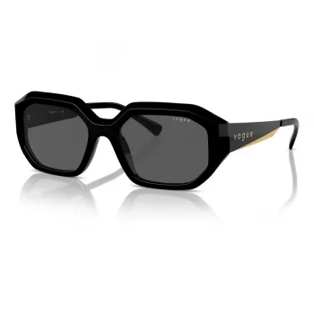 VOGUE VO5554S-W4487 Women's Cat Eye Sunglasses Black/Grey 54mm