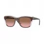 VOGUE VO5557S313614 Women's Sunglasses - Transparent Grey Frame, Dark Grey Lens, 54mm