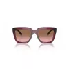 VOGUE VO5575SB29891 Women's Rectangular Sunglasses Havana Brown Gradient 55mm