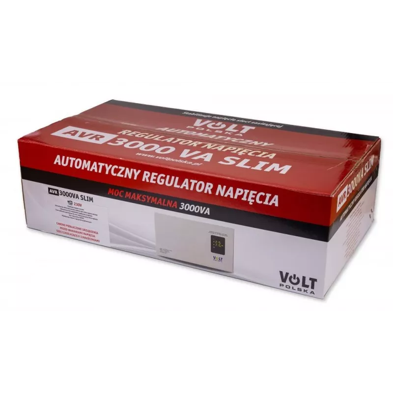 Volt Polska AVR 3000VA Slim 8% Voltage Stabilizer