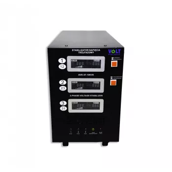 Volt Polska AVR PRO 10000VA Three-Phase Automatic Voltage Regulator