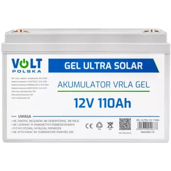 VOLT POLSKA GEL VPRO Solar Battery 12V 110Ah