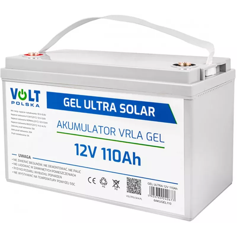 VOLT POLSKA GEL VPRO Solar Battery 12V 110Ah
