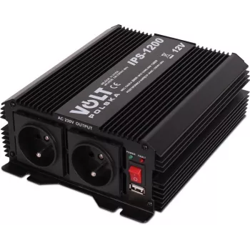 VOLT POLSKA IPS-1200 12V 230V 800/1200W Power Inverter