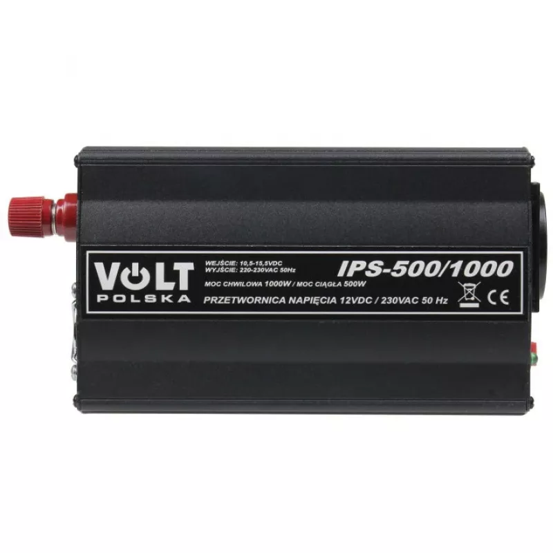 VOLT POLSKA IPS-500/1000 Inverter 12V/230V 500/1000W Modified Sine Wave