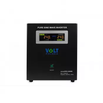 VOLT POLSKA SINUS PRO 2500W 24V UPS Pure Sine Wave 3500VA