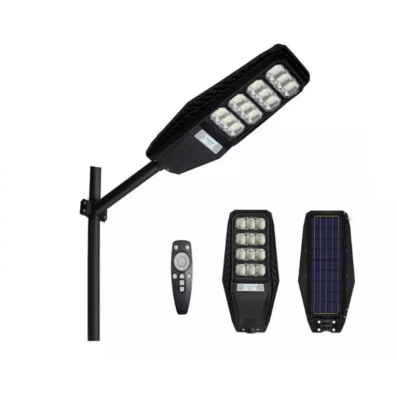 VOLT POLSKA Solar Lamp PIONEER 240 with 15W Solar Panel and Remote Control, 2400 lm, IP65, LiFePO4 15000mAh
