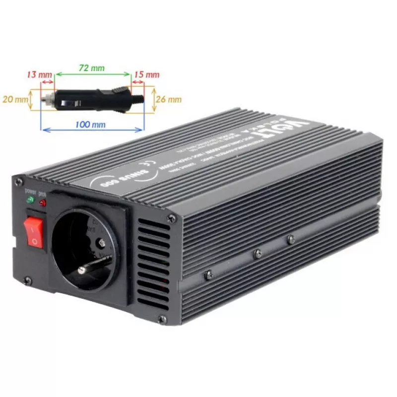 Volt Sinus 600 Pure Sine Wave Inverter 24V-230V 300W/600W