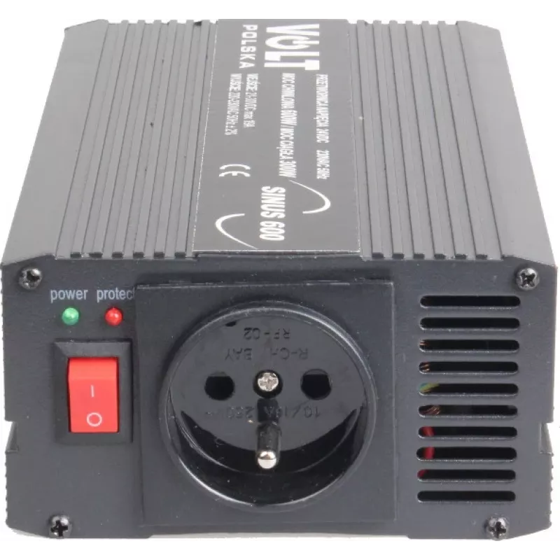 Volt Sinus 600 Pure Sine Wave Inverter 24V-230V 300W/600W