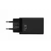 Voltage GaN Charger 67W Wall Charger, PD 3.0 / QC 3.0, 2x USB-C & 1x USB-A, EU Plug, Black
