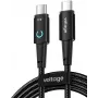 VOLTAGE PowerAngle USB-C to USB-C 100W PD Cable 1m Black