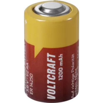 VOLTCRAFT 1/2 AA Lithium Battery 3.6 V 1200 mAh (1 pc) VC-12668755