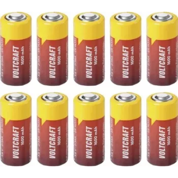 VOLTCRAFT 2/3AA Button-Top Lithium Thionyl Chloride Battery 3.6V 1600mAh (10-Pack) VC-17255750