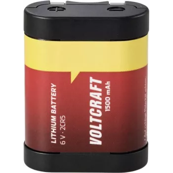 VOLTCRAFT 2CR5 Lithium Photo Battery 6V 1500mAh (1 pc) VC-14934715