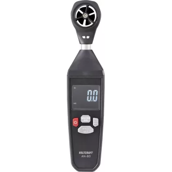 Voltcraft AN-80 Anemometer 0.3 to 30 m/s Wind Speed Air Temperature CFM