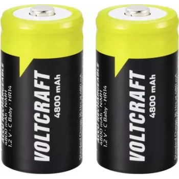 Voltcraft Endurance Baby (C) NiMH Rechargeable Battery 4800 mAh 1.2 V 2-Pack