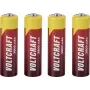 Voltcraft Extreme Power AA Lithium Batteries 2900 mAh 1.5 V, 4-Pack (VC-12714140)