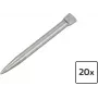 Voltcraft FM-300SP1 Replacement Soldering Tips for FM-300/FM-80 Soldering Stations, 20-Piece Assortment