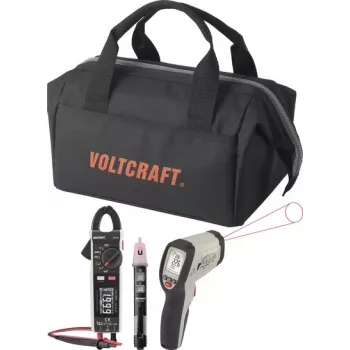 VOLTCRAFT HVAC Measuring Device Set VC-8013705 + VC-14465985 Infrared Pyrometer & Clamp Multimeter