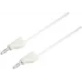 VOLTCRAFT MSB-300-5-WS Test Lead, 4mm Banana Plug to 4mm Banana Plug, 5m, White, 16A, 30VAC/60VDC, CAT I