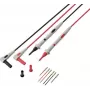 VOLTCRAFT MSL-530 Test Lead Set 4 mm Banana Plug to Test Probe 1 m Black/Red 1 Pair VC-17766110