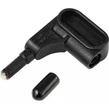 Voltcraft MSS-120 Safety Test Probe, 4 mm Socket, CAT IV 600 V / CAT III 1000 V, 10 A, Black VC-17155640