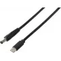 VOLTCRAFT USB Voltage Converter DC 5.5 x 2.1 mm Black DC/DC Step-Up Converter with DC Adapter (VC-18218595)