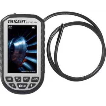 VOLTCRAFT VC-17782295 Endoscope Camera with 5.5 mm Probe and 4.3 inch Display