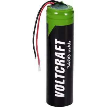 Voltcraft VC-18650PCM Special Battery 18650 with Cable Lithium 3.6 V 3400 mAh (VC-16569875)
