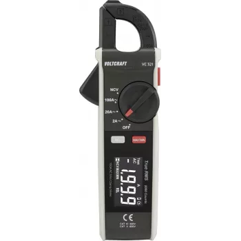Voltcraft VC-321 Digital Clamp Meter True RMS AC/DC 600V CAT II 300V CAT III 100A