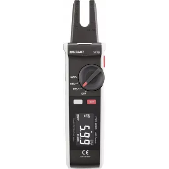 VOLTCRAFT VC-351 True RMS Digital Clamp Meter, ISO Calibrated, CAT III 600 V, 6000 Counts VC-15815585