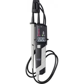 VOLTCRAFT VC-55 S Two-Pole Voltage Tester CAT III 1000 V, CAT IV 600 V Silent (No Sound) LCD, LED VC-17790165