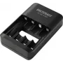 Voltcraft VC-BC-4100 Round Cell Charger for NiMH NiZn Li-Ion AA AAA USB-C 4 Slots