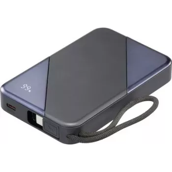 VOLTCRAFT VC-PBP2535CB Power Bank 10000 mAh USB PD 3.0 Li-Ion Black with Status Indicator VC-17288095