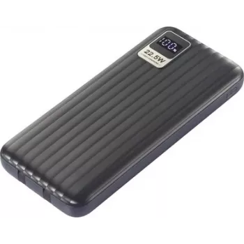 VOLTCRAFT VC-WT-K512 Power Bank 10000 mAh Fast Charge LiPo Black with Status Display VC-15139410