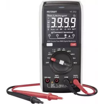 VOLTCRAFT VC252 Digital Multimeter CAT III 600 V, 4000 Counts VC-12884305