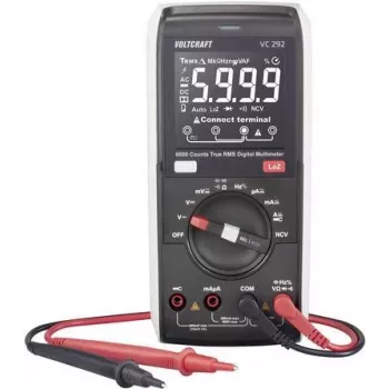 VOLTCRAFT VC292 True RMS Digital Multimeter CAT III 600 V 6000 Counts VC-12884315