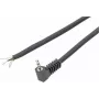 VOLTCRAFT XL-AC25SGW 2.5 mm Stereo Jack Plug Connector, 3-Pole, Solder Termination, Nickel Plated, 1 pc 93025c204